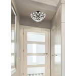 Emilia 14 inch flush mount in black