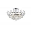 Emilia 16 inch flush mount in chrome