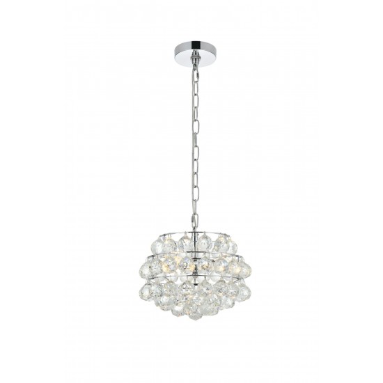 Savannah 12 inch pendant in chrome