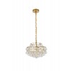Savannah 14 inch pendant in brass
