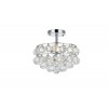 Savannah 12 inch flush mount in chrome