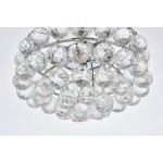 Savannah 12 inch flush mount in chrome