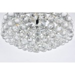 Savannah 18 inch flush mount in chrome