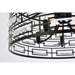 Kennedy 24 inch pendant in black