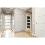 Lyla 13 inch flush mount in black