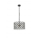 Lyla 16 inch pendant in black