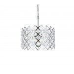 Lyla 16 inch pendant in chrome