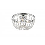 Kylie 14 inch flush mount in chrome