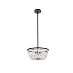 Gianna 13 inch pendant in black