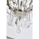 Geneva 25 light polished nickel Chandelier Clear Royal Cut crystal