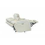 Gunner Console Loveseat w/Power Recline, Head Rests, Cupholders & Storage