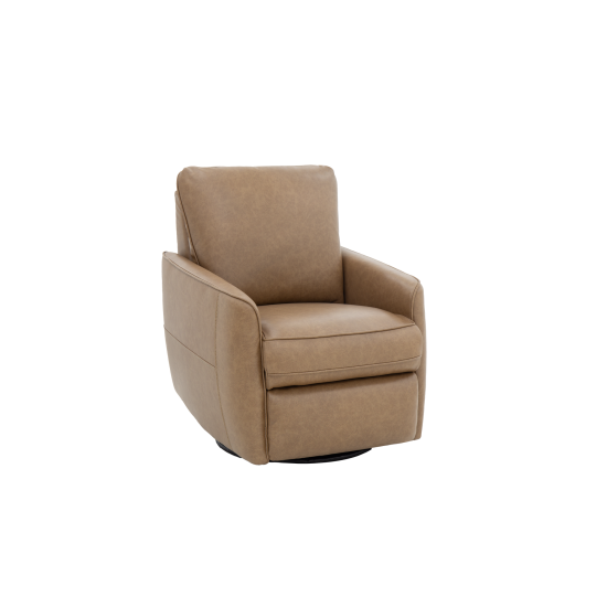 3P-1446 Maple Power Swivel Glider Recliner