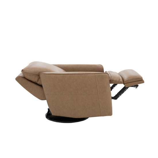 3P-1446 Maple Power Swivel Glider Recliner