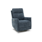 Maben Triple Power Swivel Recliner w/Power Recline, Head Rest & Power Lumbar