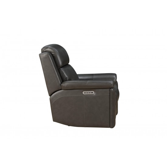 9PHLHM-1343 Leon Power Recliner w/Power Head Rest, Power Lumbar, Heat & Massage