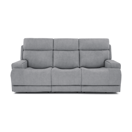 Ashbee Zero Gravity Sofa w/Power Recline, Head Rests & 3" Footrest Extension