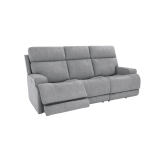 Ashbee Zero Gravity Sofa w/Power Recline, Head Rests & 3" Footrest Extension