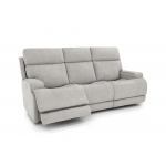 Ashbee Zero Gravity Sofa w/Power Recline, Head Rests & 3" Footrest Extension