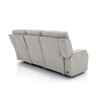 Ashbee Zero Gravity Sofa w/Power Recline, Head Rests & 3" Footrest Extension