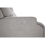 Ashbee Zero Gravity Sofa w/Power Recline, Head Rests & 3" Footrest Extension