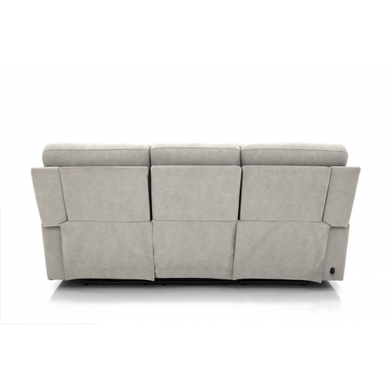 Ashbee Zero Gravity Sofa w/Power Recline, Head Rests & 3" Footrest Extension