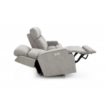 Ashbee Zero Gravity Sofa w/Power Recline, Head Rests & 3" Footrest Extension