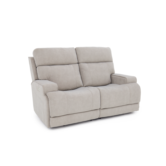 Ashbee Zero Gravity Loveseat w/Power Recline, Head Rests & 3" Footrest Extension