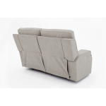 Ashbee Zero Gravity Loveseat w/Power Recline, Head Rests & 3" Footrest Extension