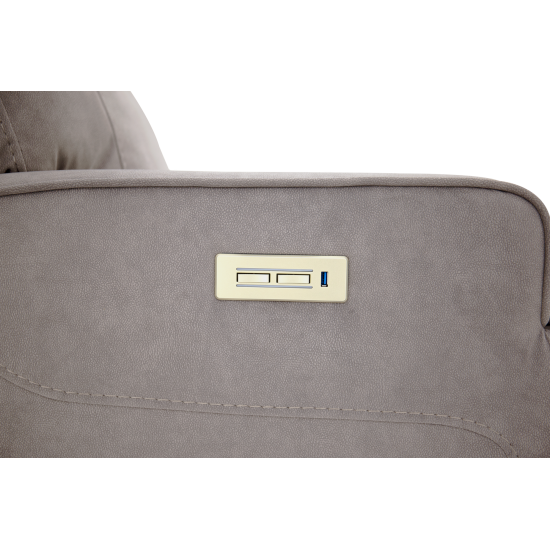 9PH-1316 Ashbee Zero Gravity Recliner w/Power Head Rest & 3" Footrest Extension
