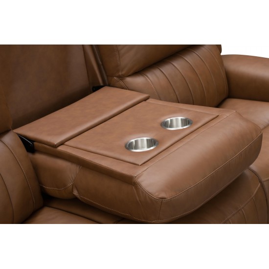 Pierce Zero Gravity Reclining Sofa w/Power Head Rests, Lumbar & Drop Down Table