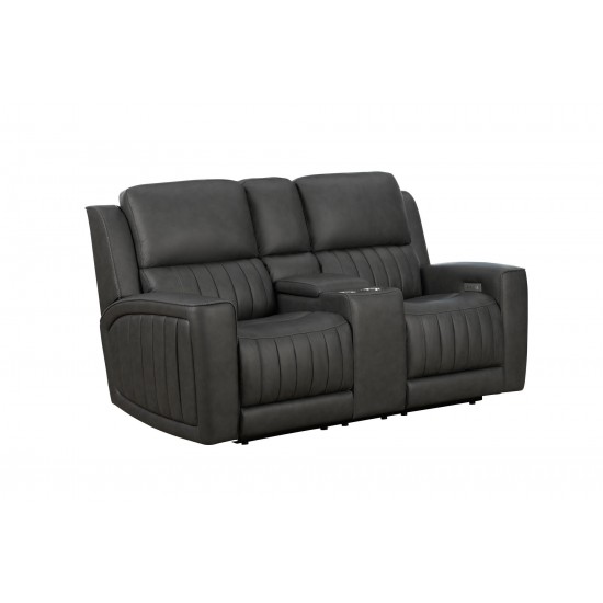 Pierce Zero Gravity Reclining Loveseat w/Power Head Rests, Lumbar & Console