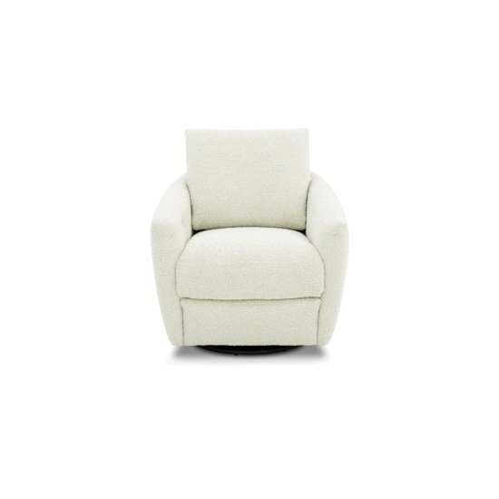 3P-1487 Morrow Single Power Swivel Chair w/Power Footrest Only