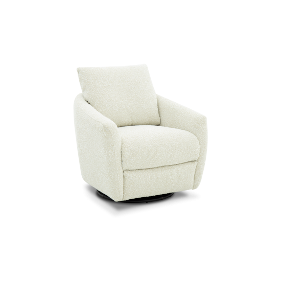 3P-1487 Morrow Single Power Swivel Chair w/Power Footrest Only