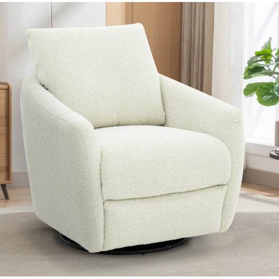 3P-1487 Morrow Single Power Swivel Chair w/Power Footrest Only