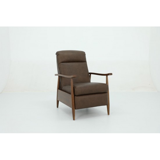 7-1158 Hampton Push Thru The Arms Recliner