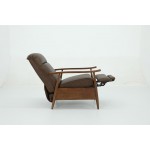 7-1158 Hampton Push Thru The Arms Recliner