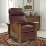 7-3323 Mission Push Thru The Arms Recliner