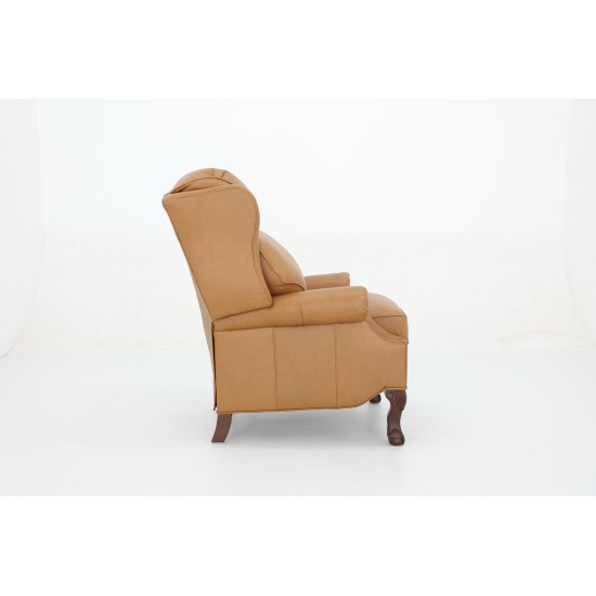 7-4199 Danbury Push Thru The Arms Recliner
