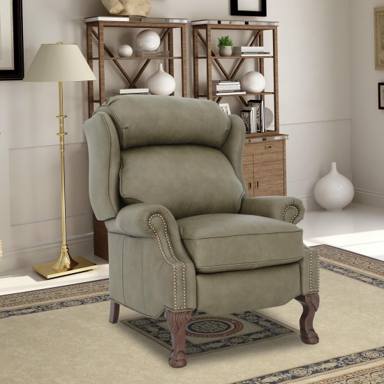 7-4199 Danbury Push Thru The Arms Recliner