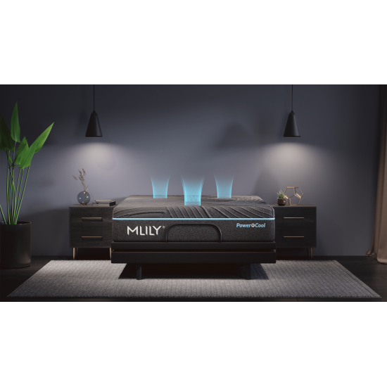 MLILY PowerCool Adjustable Base Split Cal King