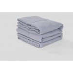 MLILY Soft Washed Down Alternative Comforter Set King - White