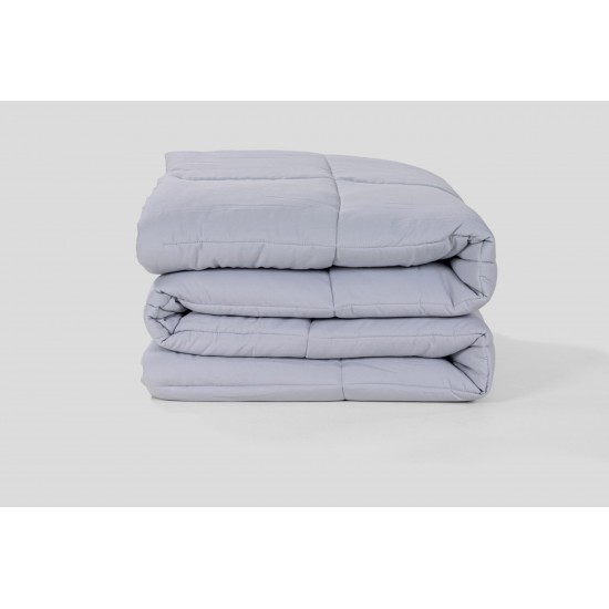 MLILY Soft Washed Down Alternative Comforter Set Queen - Gray