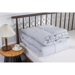 MLILY Soft Washed Down Alternative Comforter Set Queen - Gray