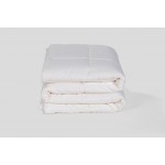 MLILY Soft Washed Down Alternative Comforter Set Queen - White