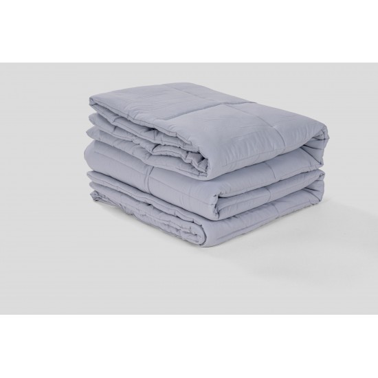 MLILY Soft Washed Down Alternative Comforter Set Queen - White