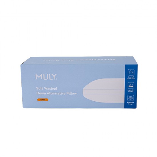 MLILY Soft Washed Down Alternative Pillow King