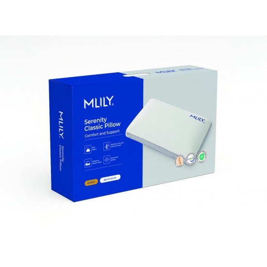 MLILY Serenity Classic Queen Pillow
