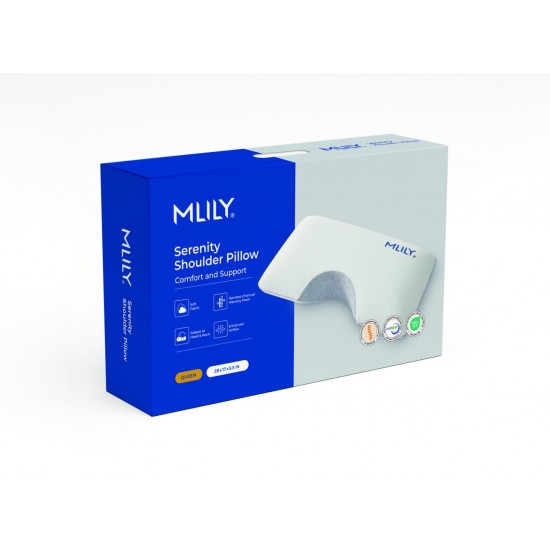 MLILY Serenity Shoulder King Pillow