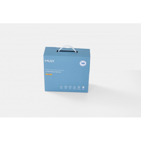MLILY Bamboo Mattress Protector Full