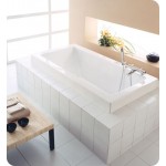 Neptune ZEN3666 Zen 66" x 36" Customizable Rectangular Bathroom Tub